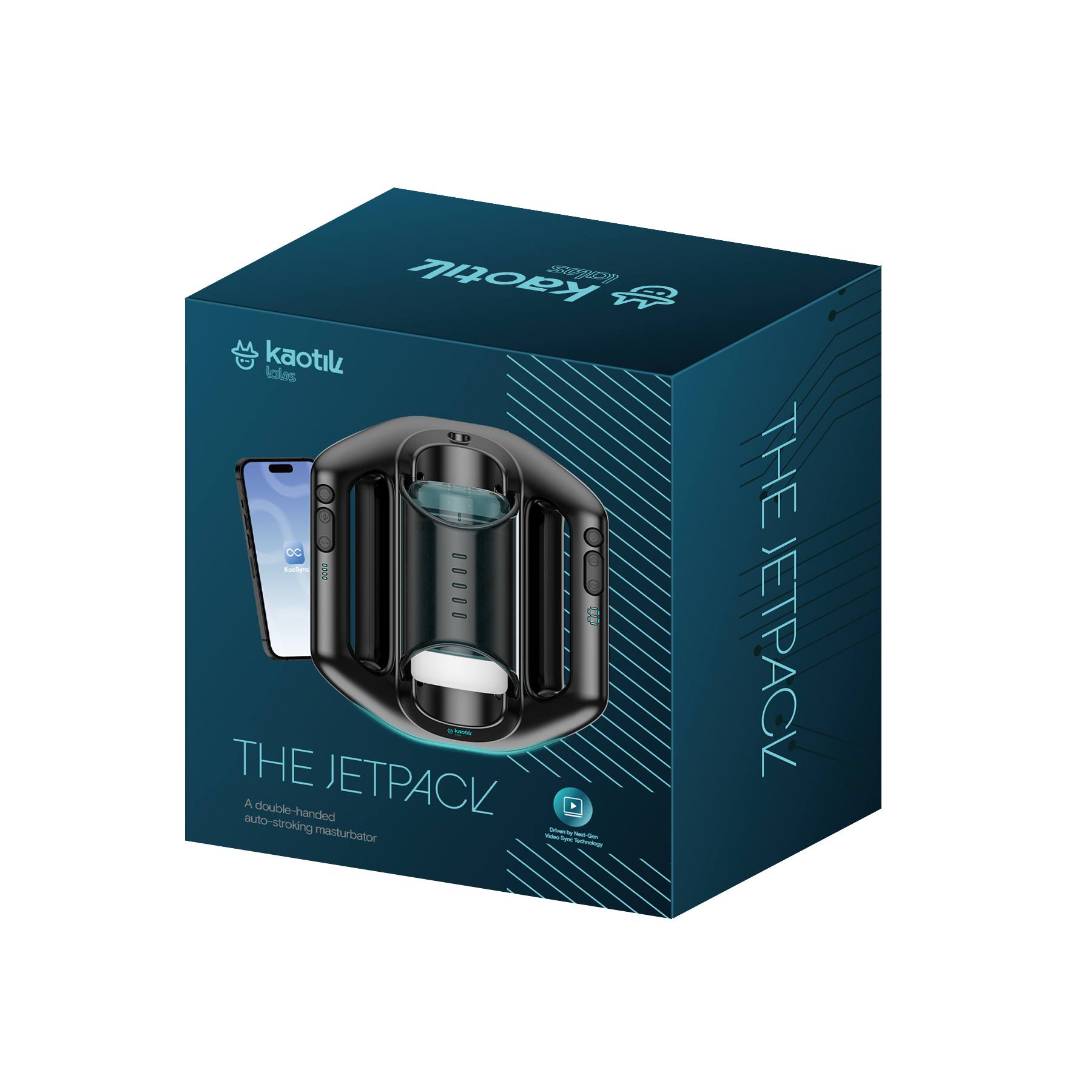 MASTURBATEUR JETPACK A DOUBLE POUSSEE - KAOTIK LABS