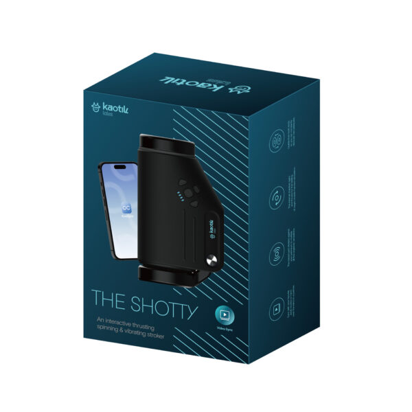 MASTURBATEUR SHOTTY ROTATIF & VIBRANT - KAOTIK LABS